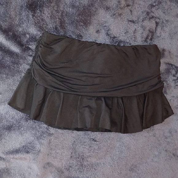 Ralph Lauren Black Ruffle Bikini Bottom - Picture 1 of 3